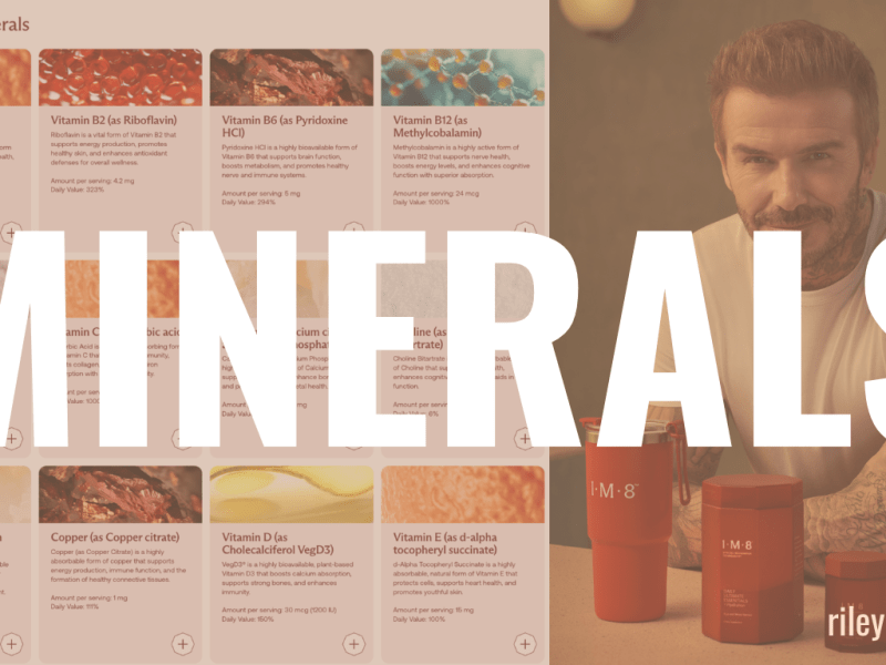 IM8 Ingredients Deep Dive – Part 2:&nbsp;Minerals