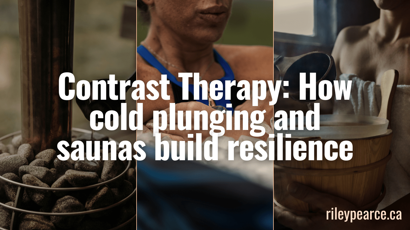 Contrast Therapy: How cold plunging and saunas build resilience