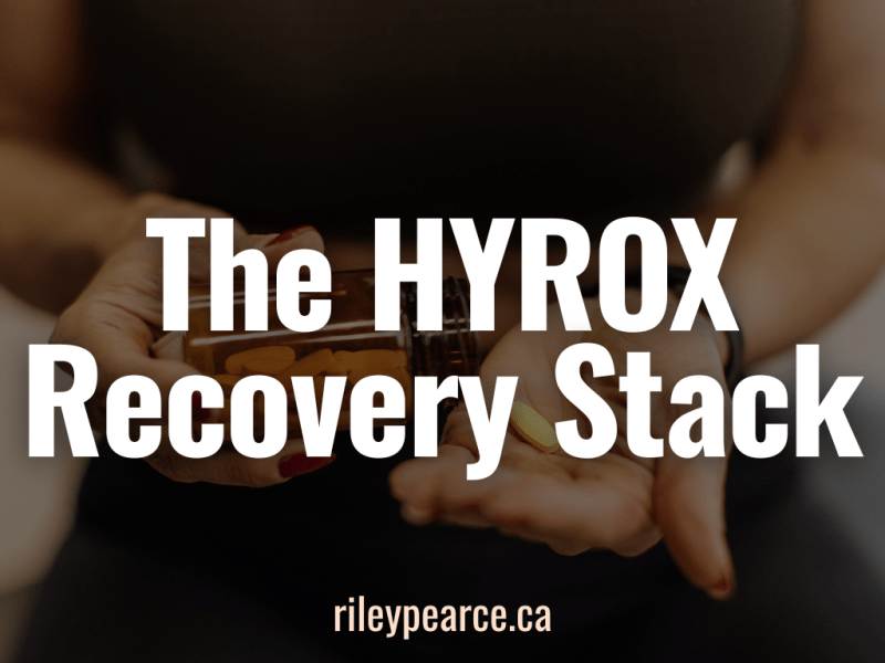 The HYROX Recovery Stack: 5 Essential Supplements to Fuel Your Hybrid&nbsp;Training